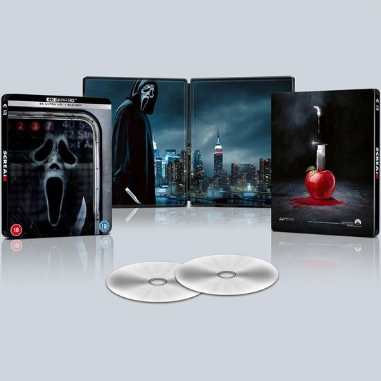 Cover for Scream Vi · Scream VI Limited Edition Steelbook (4K UHD Blu-ray) [Bonus Tracks, Remastered edition] (2023)