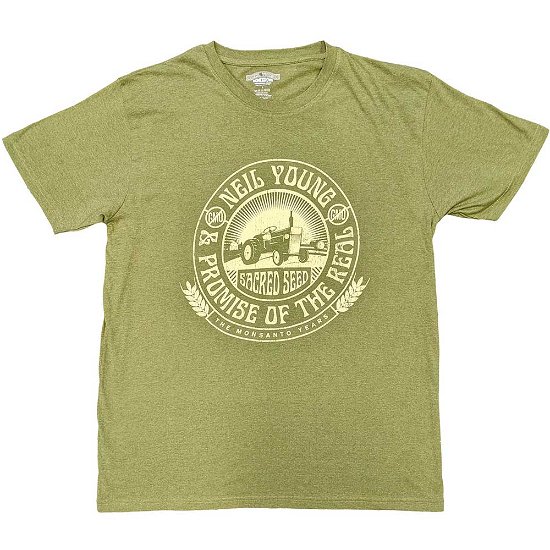 Cover for Neil Young · Neil Young Unisex T-Shirt: Tractor Seal (T-shirt) [size S]