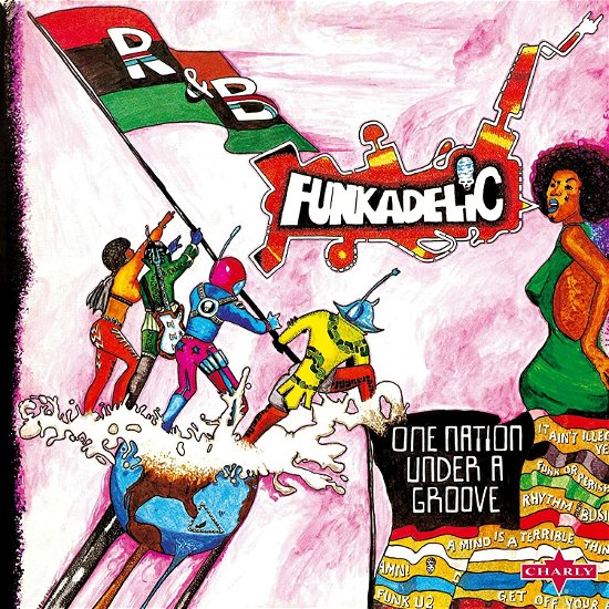 Cover for Funkadelic · One Nation Under A Groove (Red &amp; Green Vinyl) (LP) [Limited edition] (2023)