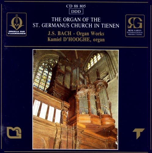 Cover for J.S. Bach · Organ of St. Germanus Church Tienen (CD) (2009)