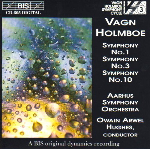 Symphony 1 for Chamber Orchestra - Holmboe / Hughes / Aarhus Symphony Orchesta - Musik - BIS - 7318590006054 - 9. September 1994