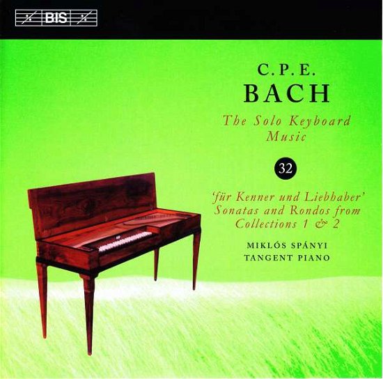 Cover for Bach,c.p.e. / Spanyi · C.p.e. Bach: Solo Keyboard Music 32 (CD) (2017)
