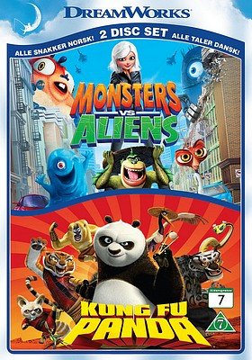 Monsters vs. Aliens / Kung Fu Panda - 2-pack - Monsters vs. Aliens / Kung Fu Panda - Films - Paramount - 7332505002054 - 2 november 2010