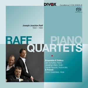 Cover for Ensemble Il Trittico / Greenlees,David · RAFF: Piano Quartets (SACD) (2011)