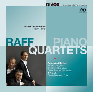 Cover for Ensemble Il Trittico / Greenlees,David · RAFF: Piano Quartets (SACD) (2011)