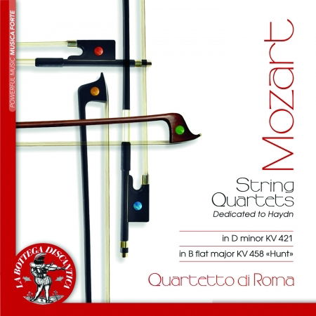 Cover for Mozart Wolfgang Amadeus · Quartetto Per Archi K 421, K 458 ''La Caccia'' (CD) (2018)