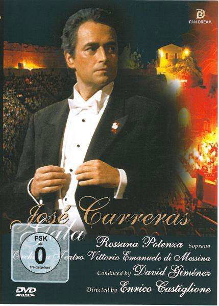 Jose Carreras Gala - Jose Carreras - Filmes - PANDR - 8032692272054 - 23 de novembro de 2012