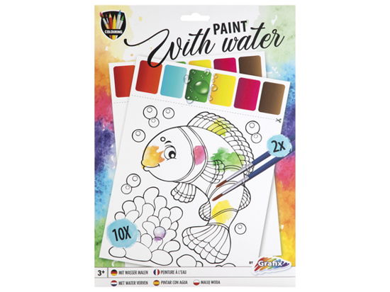 Schilderen met Water 12dlg. - Creative Craft Group - Merchandise - Legind - 8715427090054 - 1 juni 2022