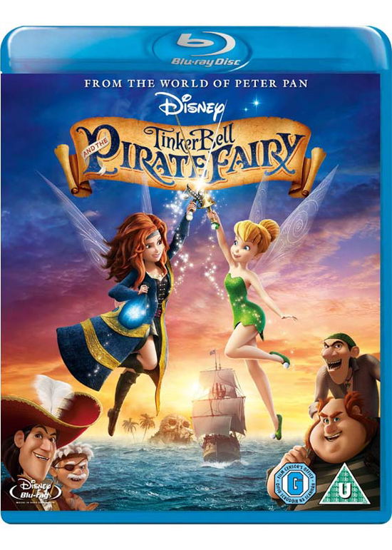 Cover for Tinker Bell and the Pirate Fai · Tinker Bell And The Pirate Fairy (Blu-Ray) (2014)