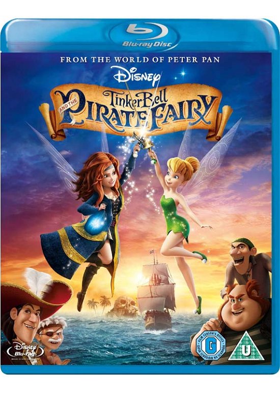 Cover for Tinker Bell and the Pirate Fai · Tinker Bell And The Pirate Fairy (Blu-ray) (2014)
