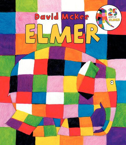 Elmer Board Book - David Mckee - Böcker - HarperFestival - 9780062324054 - 26 augusti 2014