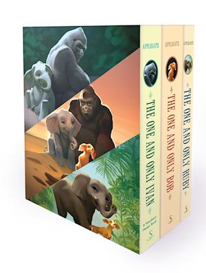 Cover for Katherine Applegate · The One and Only Ivan, Bob, and Ruby Collection: The One and Only Ivan, the One and Only Bob, and the One and Only Ruby (Paperback Book) (2025)