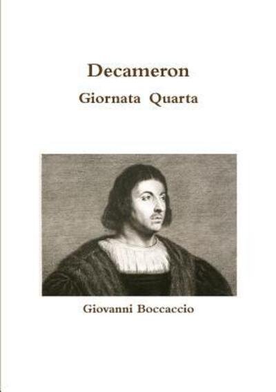 Cover for Giovanni Boccaccio · Decameron - Giornata Quarta (Taschenbuch) (2017)