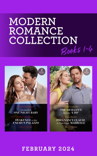 Cover for Michelle Smart · Modern Romance February 2024 Books 1-4 (Book pack) (2024)