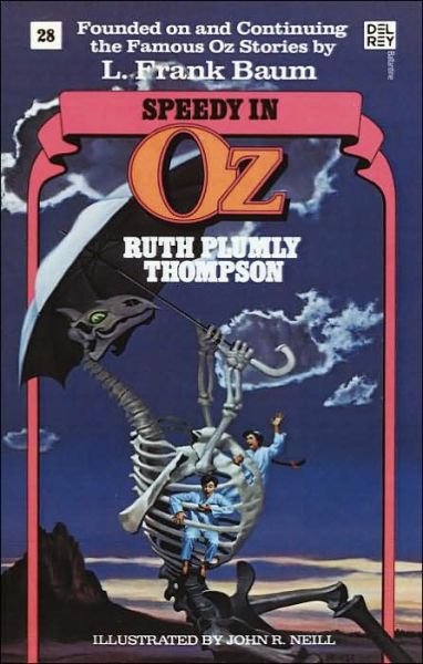 Cover for Ruth Plumly Thompson · Speedy in Oz (Wonderful Oz Books, No 28) (Pocketbok) (1986)