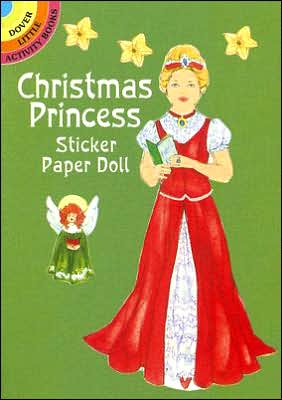 Cover for Barbara Steadman · Christmas Princess Sticker Paper Doll - Little Activity Books (Print) (2005)