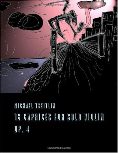 Cover for Michael Tseitlin · 16 Caprices Score (Paperback Book) (2009)