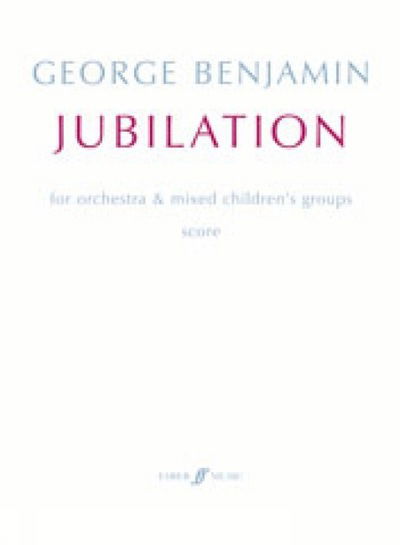 Cover for George Benjamin · Jubilation (Paperback Book) (1998)