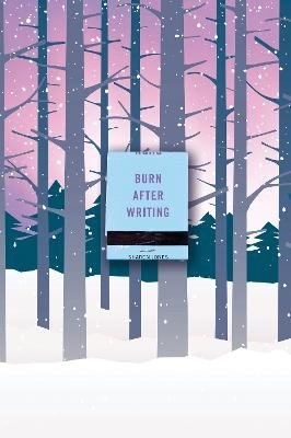 Cover for Sharon Jones · Burn After Writing (Snowy Forest) (Bok) (2023)