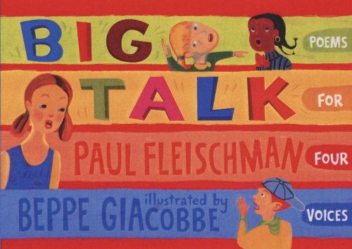 Cover for Paul Fleischman · Big Talk: Poems for Four Voices (Paperback Bog) (2008)