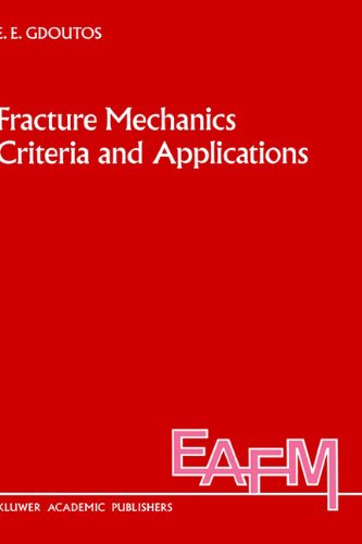 Fracture Mechanics Criteria and Applications - Engineering Applications of Fracture Mechanics - E.E. Gdoutos - Books - Springer - 9780792306054 - November 30, 1990