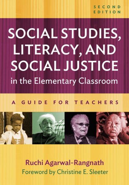 Cover for Ruchi Agarwal-Rangnath · Social Studies, Literacy, and Social Justice in the Elementary Classroom: A Guide for Teachers (Hardcover Book) (2022)