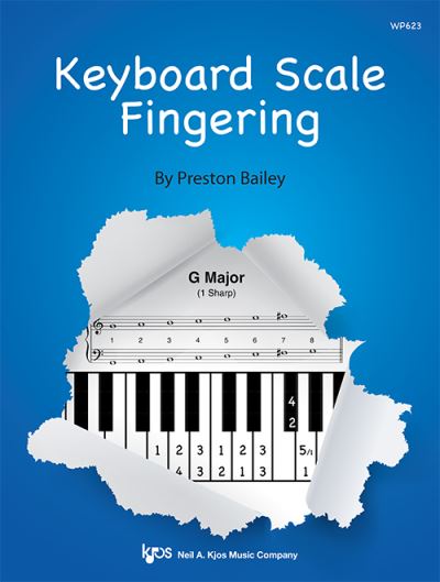 Cover for Preston Bailey · Keyboard Scale Fingering (Sheet music) (2021)