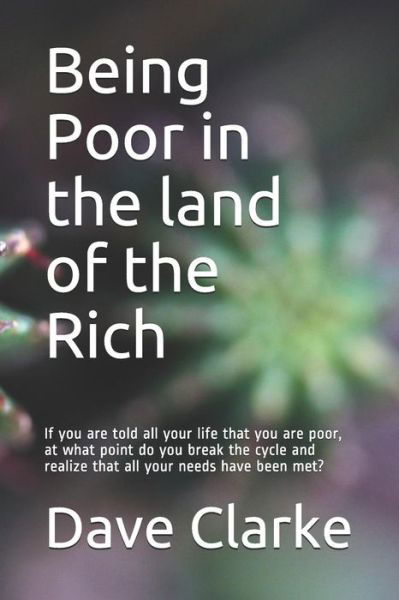 Being Poor in the land of the Rich - Dave Clarke - Books - Independently Published - 9781097507054 - May 9, 2019