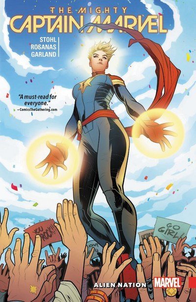 Cover for Margaret Stohl · The Mighty Captain Marvel Vol. 1: Alien Nation (Paperback Book) (2017)