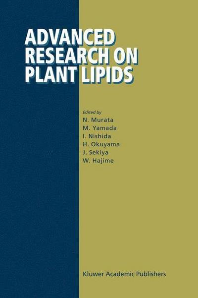Cover for N Murata · Advanced Research on Plant Lipids (Hardcover Book) [2003 edition] (2003)