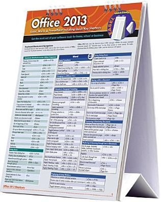 Office 2013 (Quick Study Easel) - Inc. Barcharts - Bøker - QuickStudy - 9781423223054 - 31. mai 2014