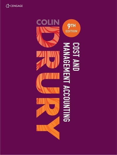 Cover for Drury, Colin (University of Huddersfield) · Cost and Management Accounting (Paperback Book) (2018)