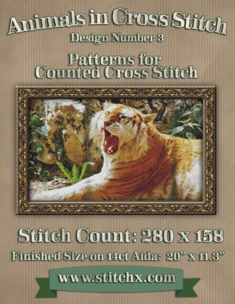 Cover for Tracy Warrington · Animals in Cross Stitch: Design Number 3 (Paperback Book) (2014)