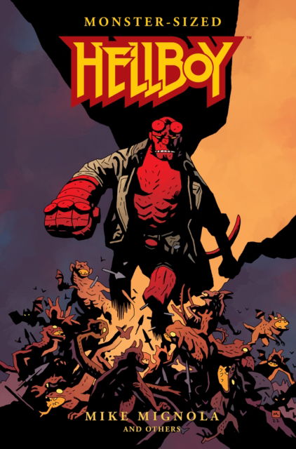 Cover for Mike Mignola · Monster-sized Hellboy (Hardcover bog) (2023)