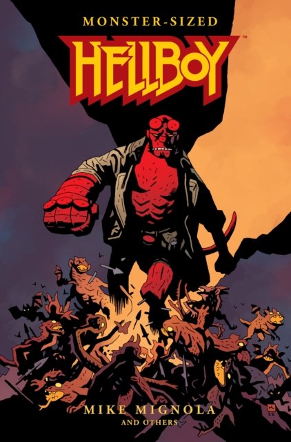 Cover for Mike Mignola · Monster-sized Hellboy (Inbunden Bok) (2023)