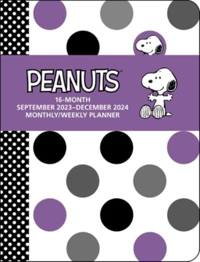 Peanuts 16-Month 2023-2024 Monthly / Weekly Planner Calendar - Peanuts Worldwide LLC - Produtos - Andrews McMeel Publishing - 9781524881054 - 5 de setembro de 2023
