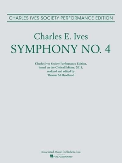 Cover for Charles Ives · Symphony No. 4 (Partituren) (2020)