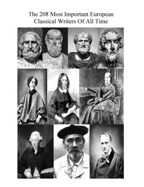 Cover for Arya Bàhram · The 208 Most Important European Classical Writers Of All Time (Paperback Book) (2017)