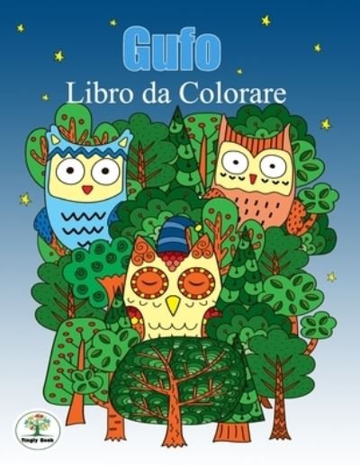 Cover for Bacco Cattaneo · Gufo libro da colorare (Pocketbok) (2019)