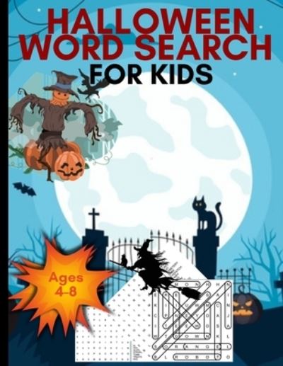 Cover for Backdoor Publishing · Halloween Word Search For Kids (Paperback Book) (2019)