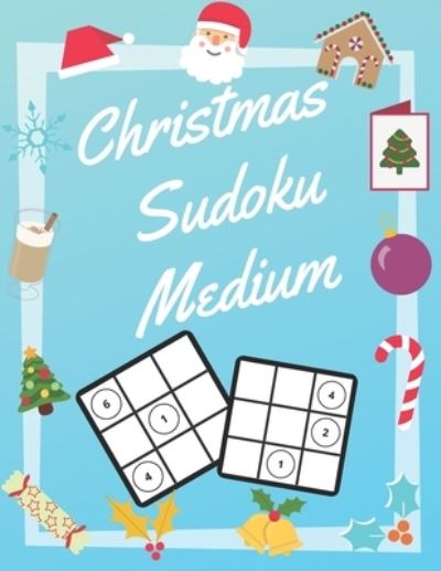 Cover for In Point Puzzle Books · Christmas Sudoku Medium (Paperback Book) (2019)