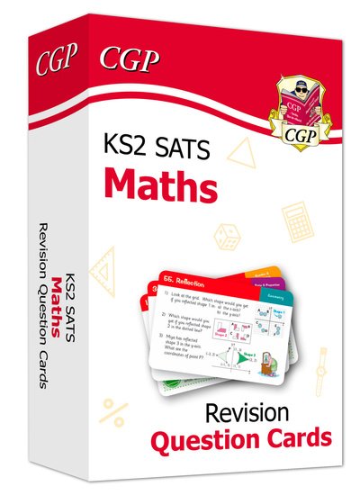 Cover for CGP Books · KS2 Maths SATS Revision Question Cards (for the 2024 tests) - CGP SATS Maths (Hardcover bog) (2019)