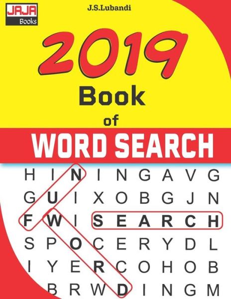 Cover for J S Lubandi · 2019 Book of Word Search (Paperback Book) (2019)