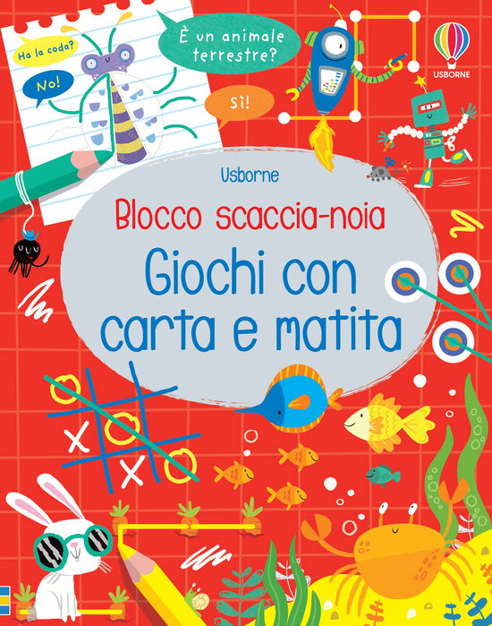 Cover for Kirsteen Robson · Giochi Con Carta E Matita. Blocco Scaccia-Noia. Ediz. Illustrata (Book)