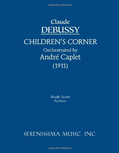 Cover for Andre Caplet · Children's Corner: Study Score (Paperback Book) (2003)
