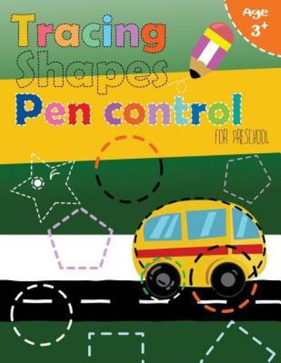 Cover for Letter Tracing Workbook Designer · Tracing shapes &amp; Pen control for Preschool (Paperback Bog) (2017)