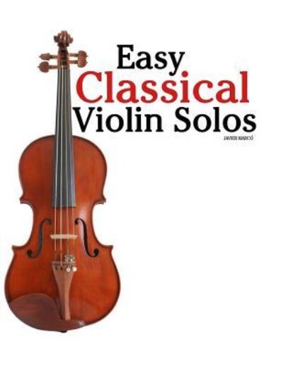 Cover for Marc · Easy Classical Violin Solos (Taschenbuch) (2018)