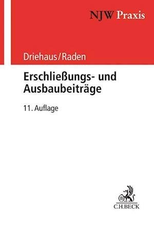 Cover for Hans-Joachim Driehaus · Erschließungs- und Ausbaubeiträge (Hardcover Book) (2021)