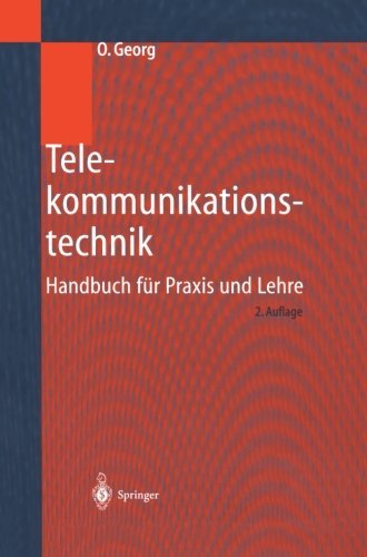 Cover for Otfried Georg · Telekommunikationstechnik: Handbuch Fur Praxis Und Lehre (Paperback Book) [2nd Softcover Reprint of the Original 2nd 2000 edition] (2012)