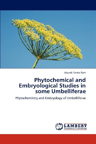 Cover for Akundi Santa Ram · Phytochemical and Embryological Studies in Some Umbelliferae: Phytochemistry and Embryology of Umbelliferae (Taschenbuch) (2012)